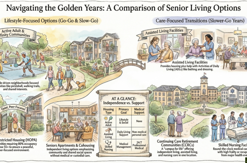 comparison of senior living options in Texas: Independent Assisted Memory Care